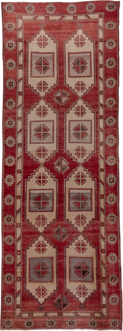 Vintage Oushak Area Rug (5' x 14')